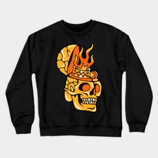 Skull zippo Crewneck Sweatshirt